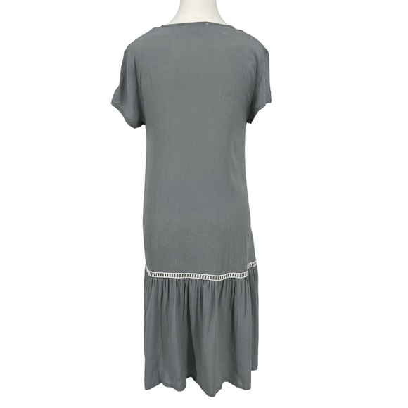 🔴 5 for $25! UO Urban Outfitters Little White Lies Kimmy Tiered Midi Dress Small - Picture 3 of 7